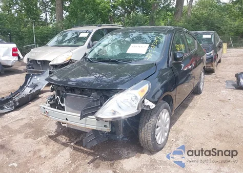 2019 Nissan Versa 1.6 Sv from USA, damaged, VIN 3N1CN7AP7KL878648